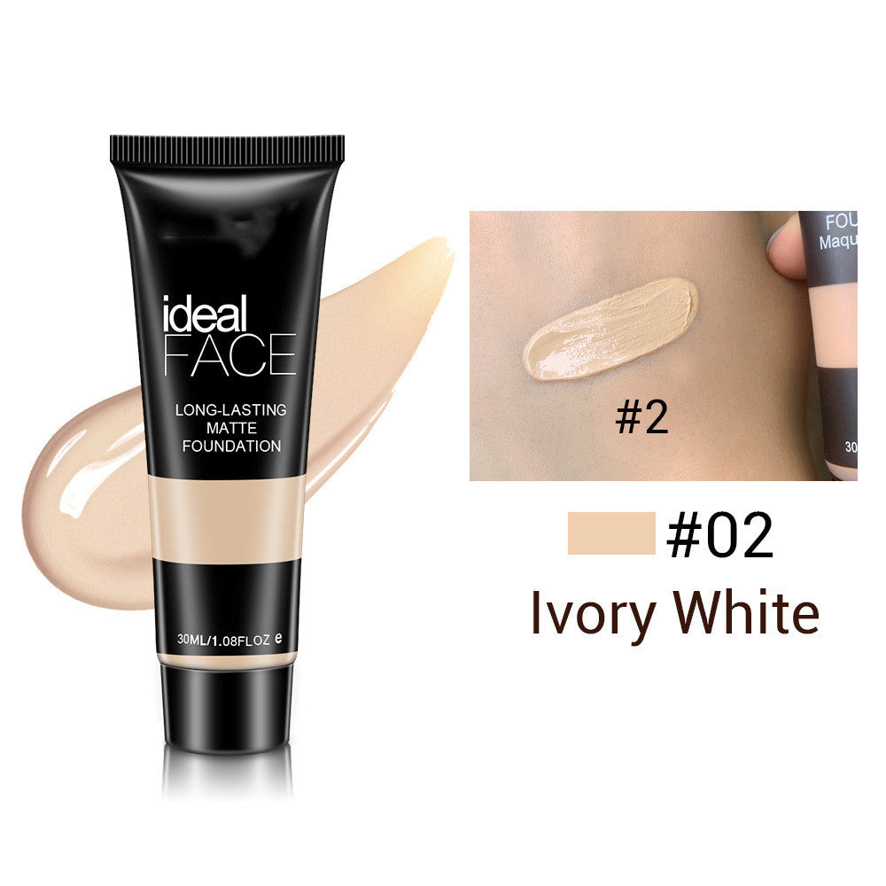 30ML Compact Liquid Foundation Long-lasting Moisturizing And Oil Controlling Smear-proof Makeup Foundation