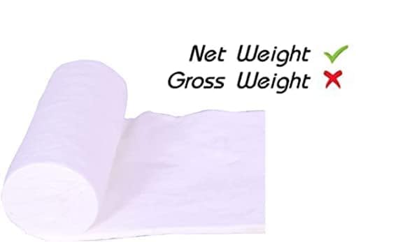 Absorbent Pure Cotton Roll for Baby care | Cometic & Skincare Use | Soft Cotton for cleaning Wound's | Art & Craft's | Medical Use (400 gm) Pack of 1