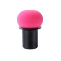 1PCS Mushroom head Makeup Brushes Powder Puff Beauty Cosmetic Sponge With Handle for Foundation Powder blush,B-Rose Red