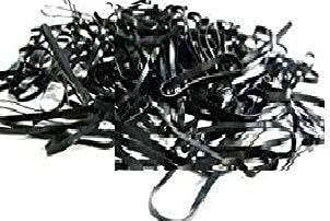 advancedestore Small Elastics Stretchy Hair Tie Ponytail Hair Rubber Band Holder for Women (Black)- (Pack of 240)