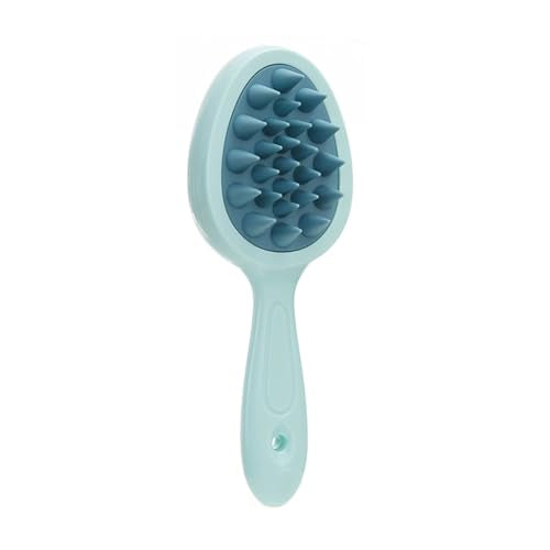 ACSUSS Double Sided Hair Brush for Women and Men Gentle Detangling Comb for Wet and Dry Hair Styling Tool with Massage Bristles Smooth All Hair Types Green One Size