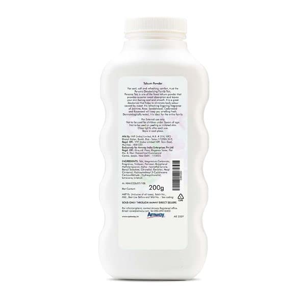 Amway Persona Talc (Pack of 200 Gms powder)