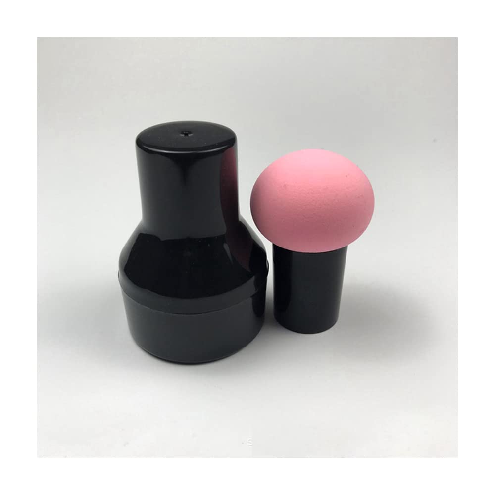 1PCS Mushroom Head Makeup Puff Makeup Sponge Facial Foundation Cream Beauty Tool,Pink