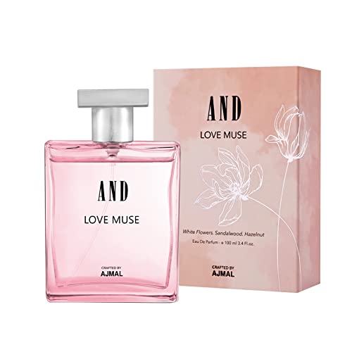 AND Love Muse Women Eau De Parfum Perfume |Premium, Long Lasting Floral Fruity Fragrance for Women,100ML Crafted By Ajmal