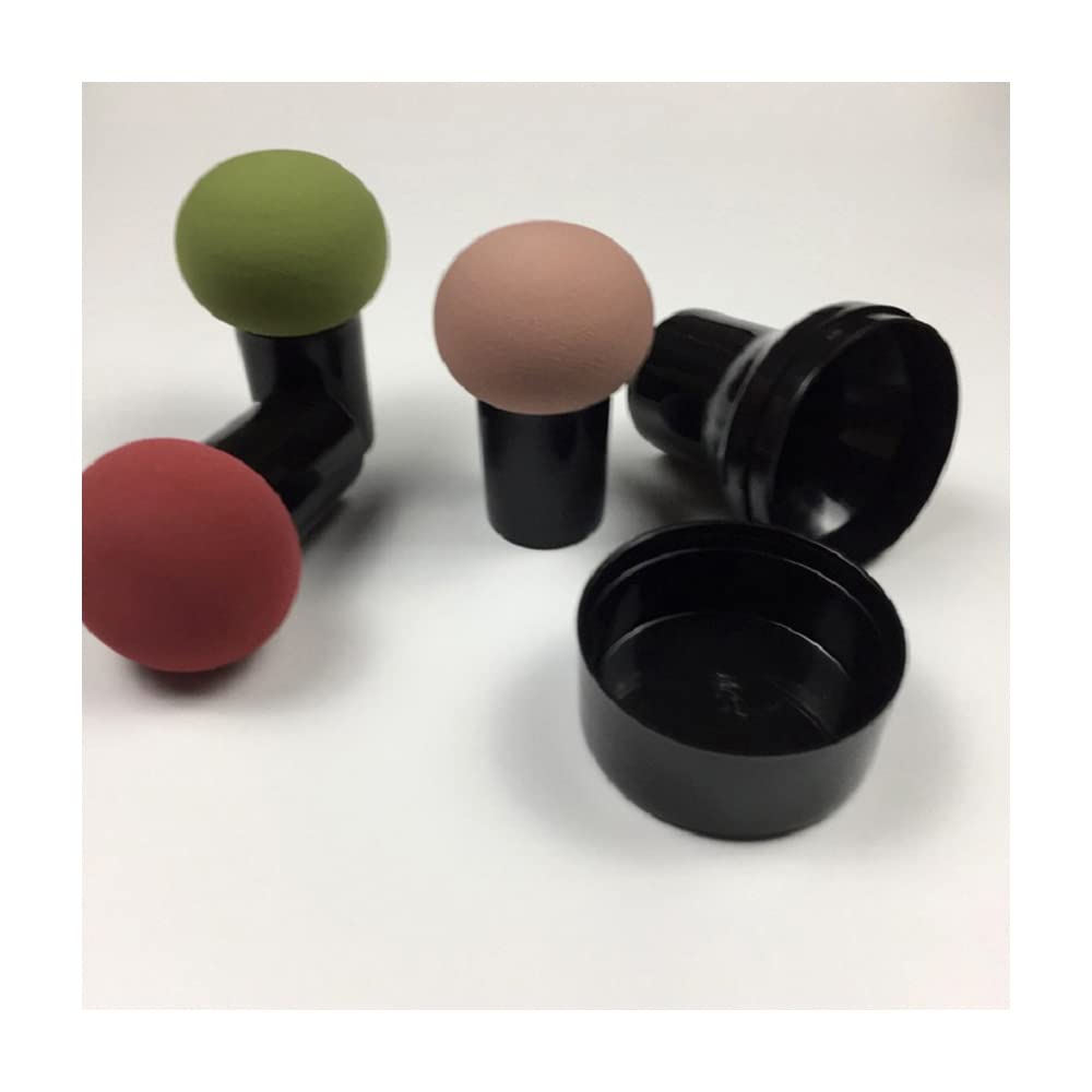 1PCS Mushroom Head Makeup Puff Makeup Sponge Facial Foundation Cream Beauty Tool,Black