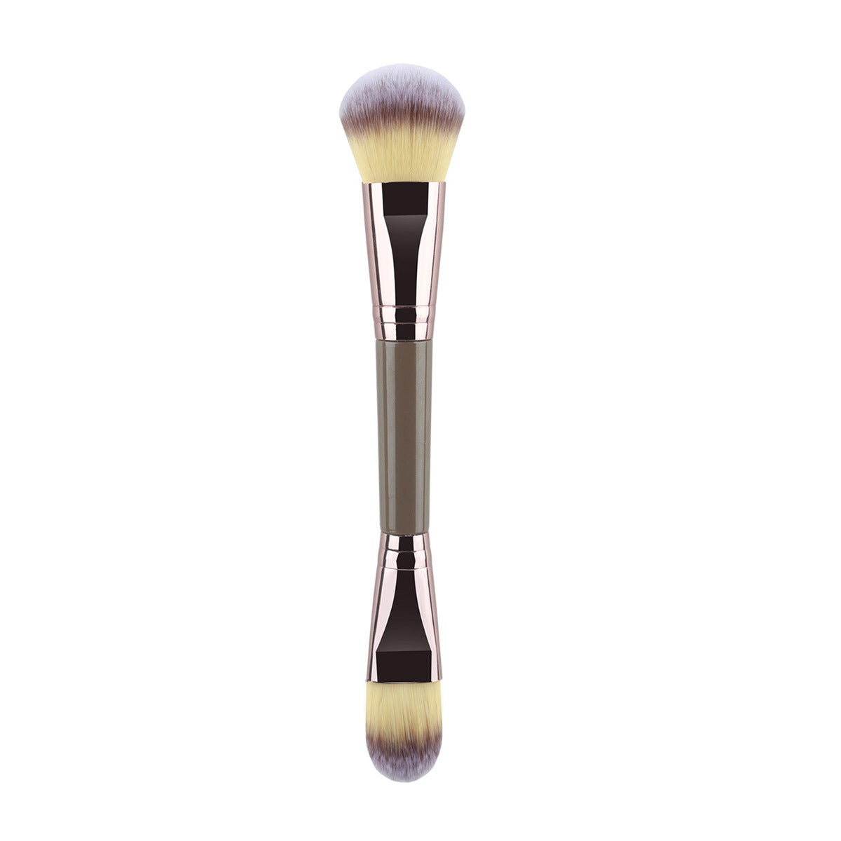 3 PCs Double-ended Makeup Brush Suit Soft Foundation Shading Brush Beauty Tools