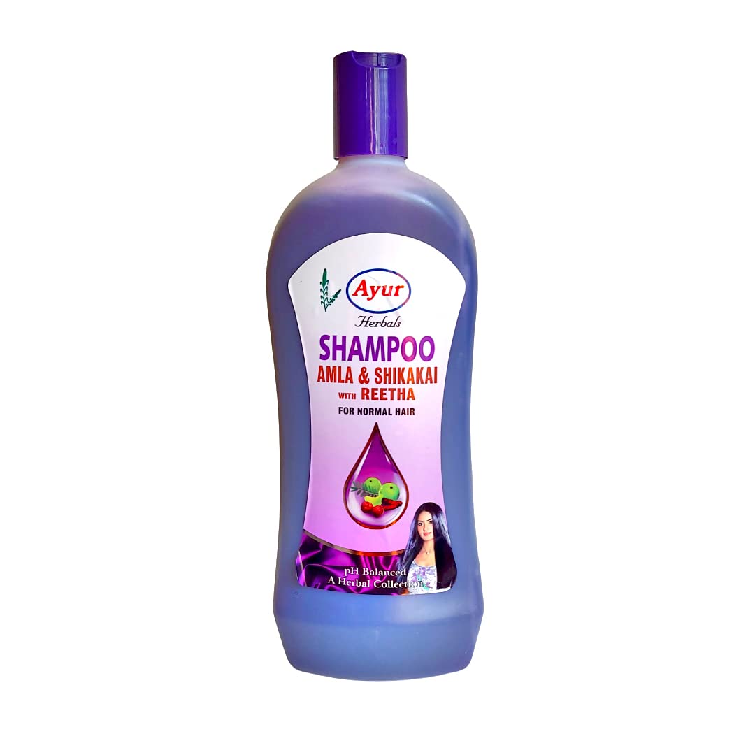 Amla and Shikkai With Reetha Shampoo 1000 Milliliter - Ayur