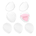 5 Pack Triangle Powder Puff Holders – Multifunctional Cosmetic Storage Case for Makeup Puffs, Beauty Blenders – No Sponge Included
