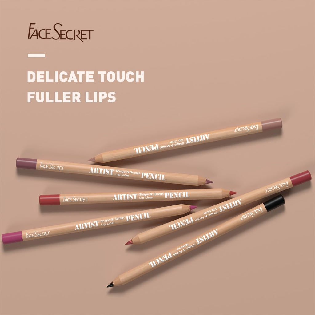 8pcs Nude Lip Liner Makeup Set - Waterproof & Smudge-Proof Matte Pencil, Long-Lasting & Durable, Smooth & Easy Glide, Non-Smudge, Contouring, Filling & Layering (Set 1, 8 Count (Pack of 1))