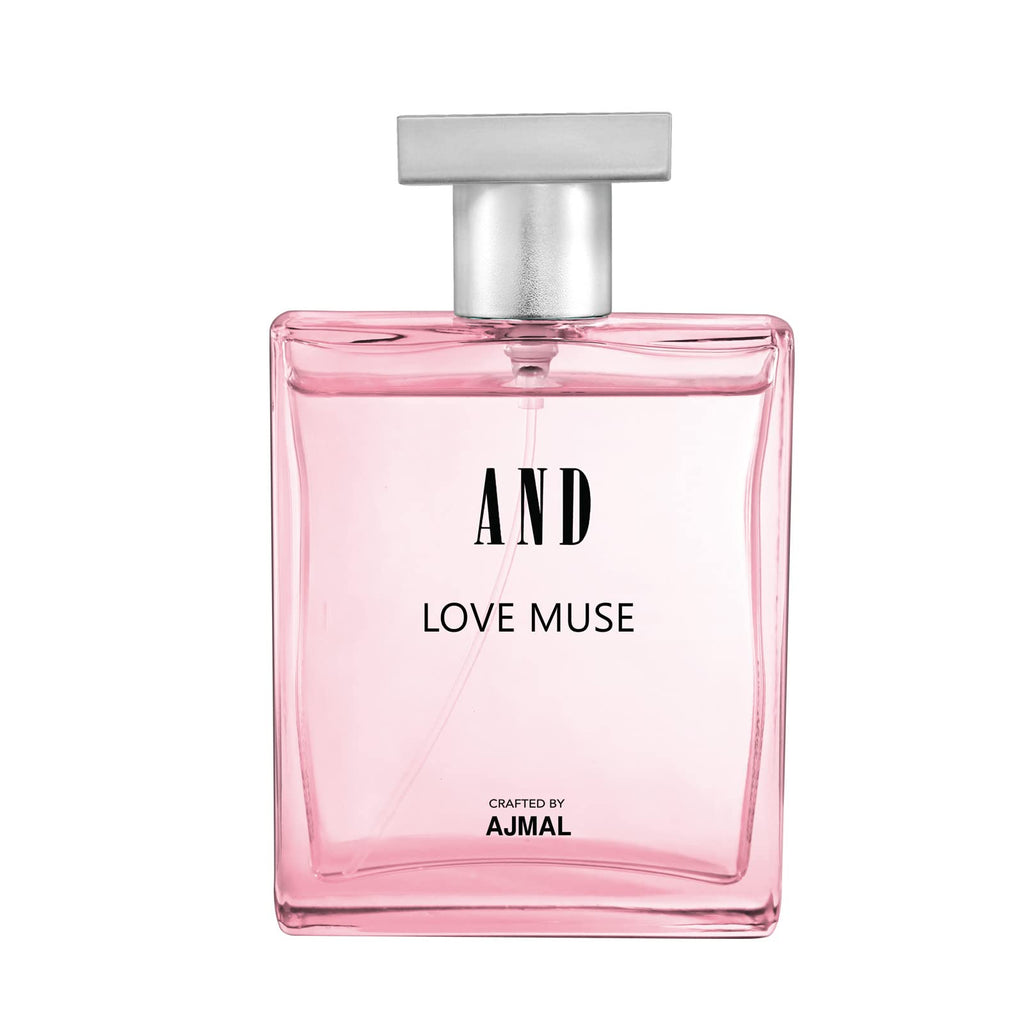AND Love Muse Women Eau De Parfum Perfume |Premium, Long Lasting Floral Fruity Fragrance for Women,100ML Crafted By Ajmal
