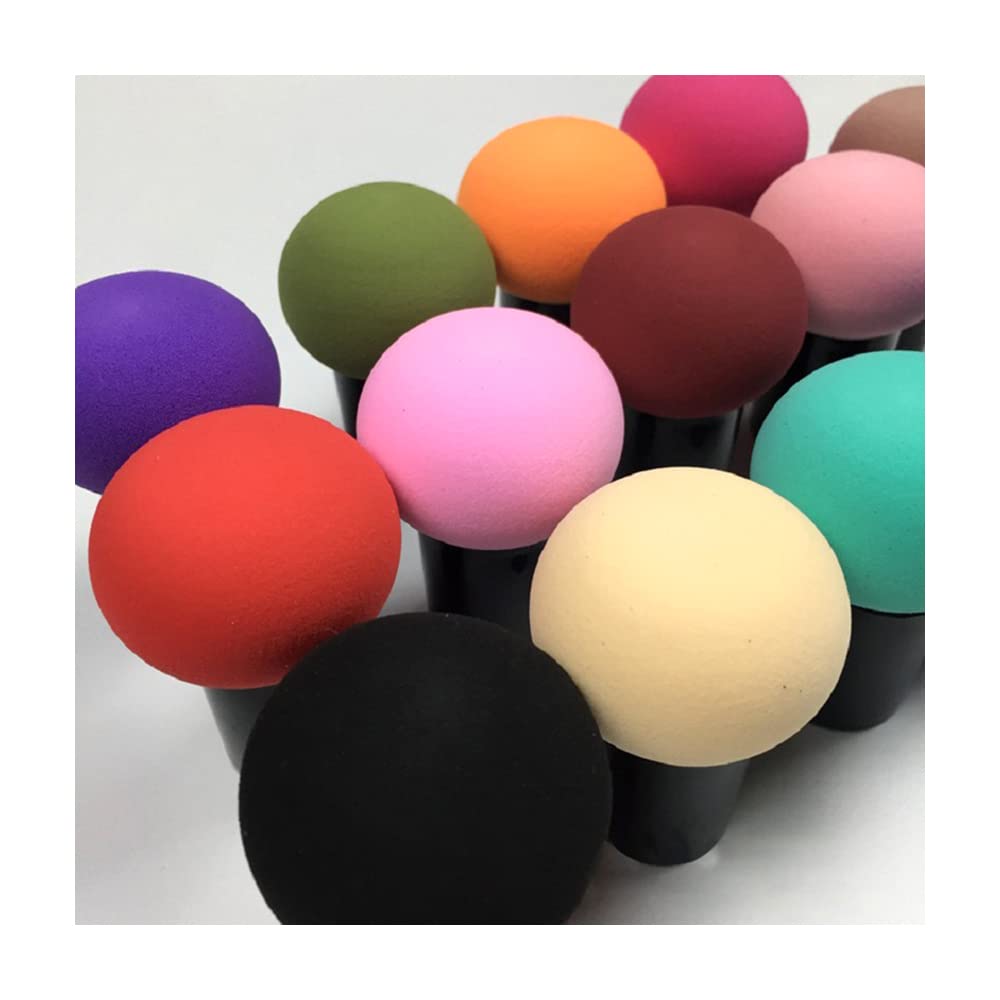 1PCS Mushroom Head Makeup Puff Makeup Sponge Facial Foundation Cream Beauty Tool,Pink