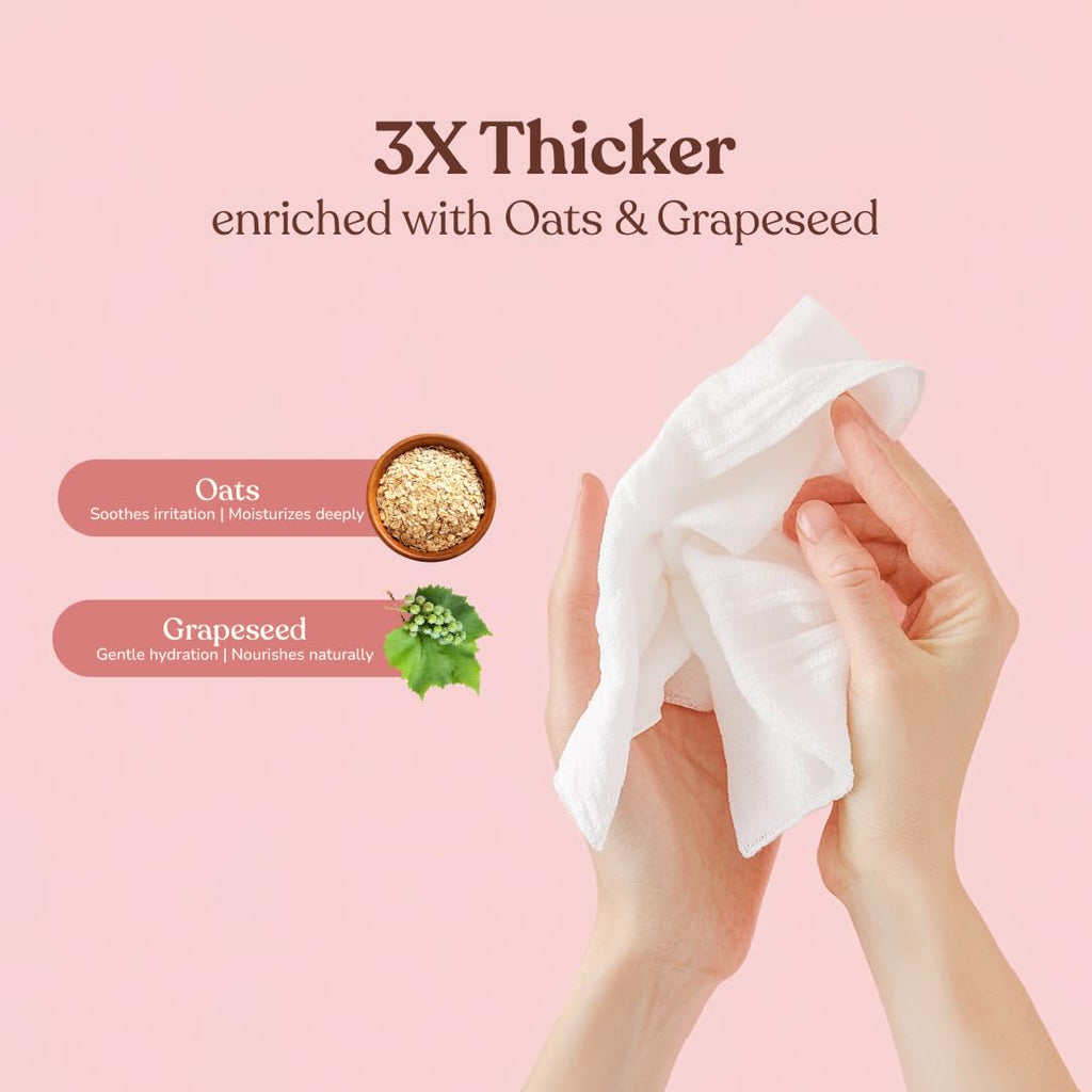 .allter 99% Pure Water Baby Wipes, Wet Wipes for New Born Baby| Moisturising,100% Plant Based & Organic, Enriched with Oats & Grapeseed Extract| 72 Wipes x 3 Packs