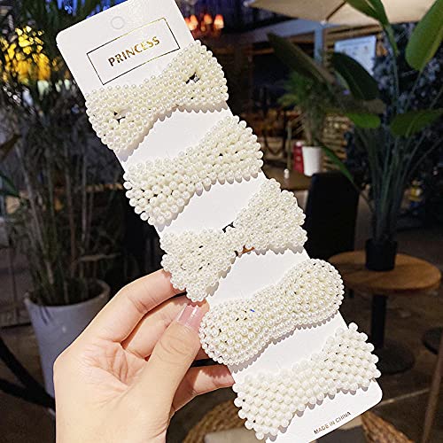 ANNACREATIONS 5 Pcs Hair Clip for Women and Girls, Multicolour