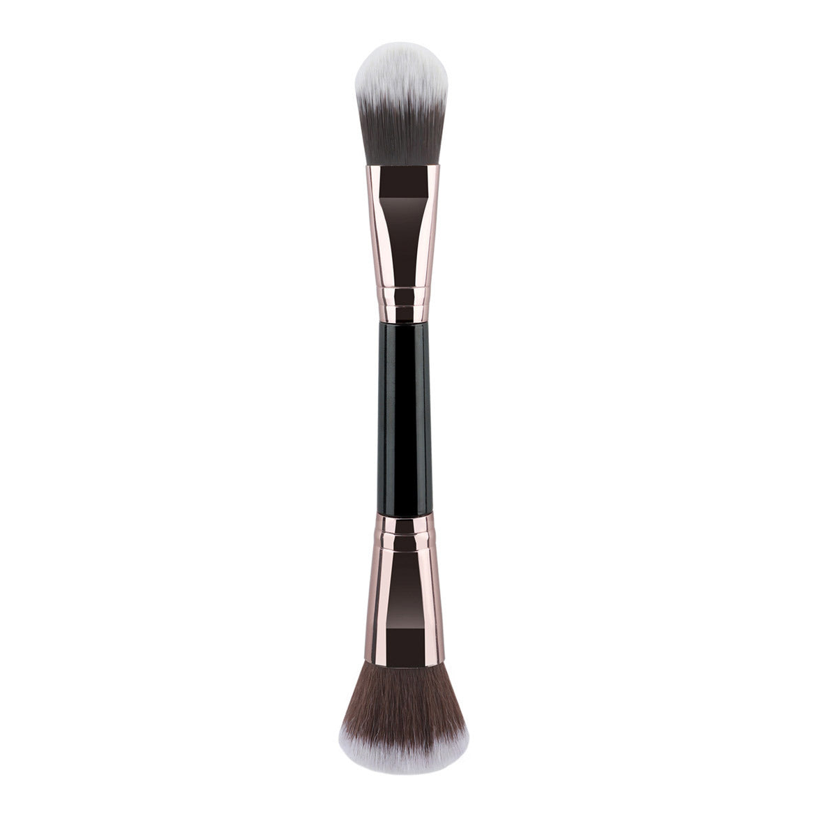 3 PCs Double-ended Makeup Brush Suit Soft Foundation Shading Brush Beauty Tools