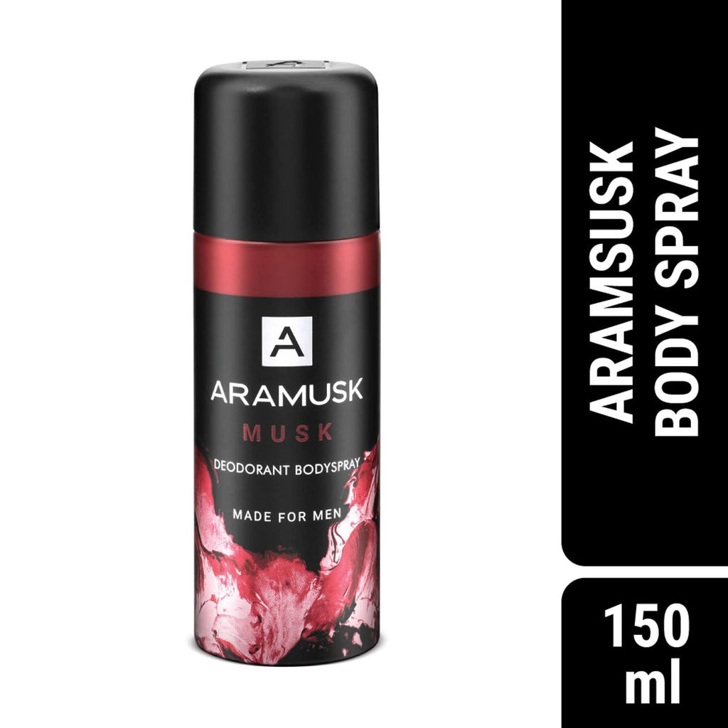 Aramusk Musk Deodorant Bodyspray for Men, 150ml