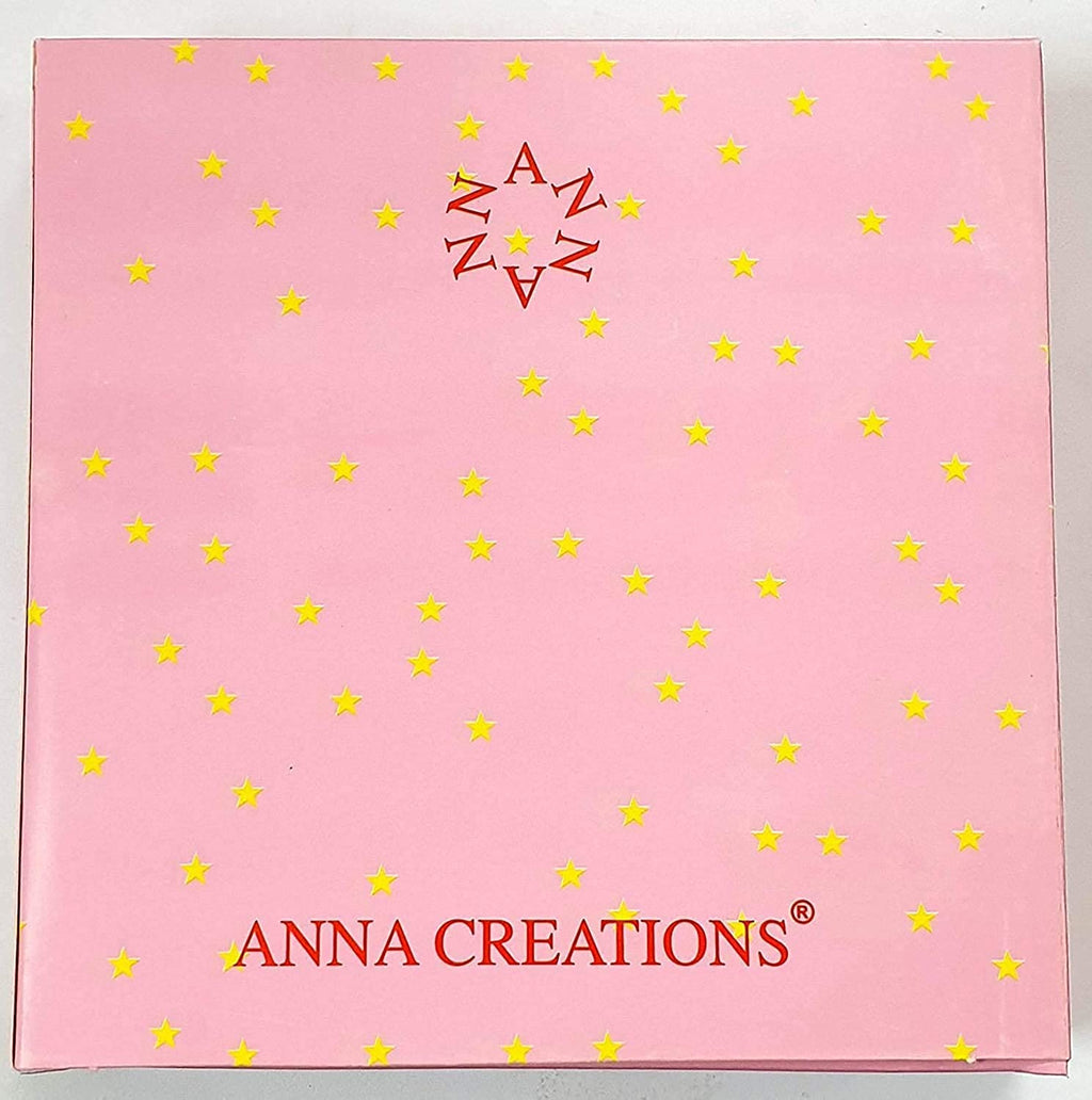 ANNA CREATIONS 6 Pcs Bow Hairbands for Kids, Stylish and Durable Plastic Headbands, Comfortable and Non-Slip Hair Accessories for Baby Girls and Children, Perfect for Parties