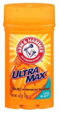Arm And Hammer Ultra Max Antiperspirant Deodorant,Cool Blast 2.6 Oz, 2 Pack