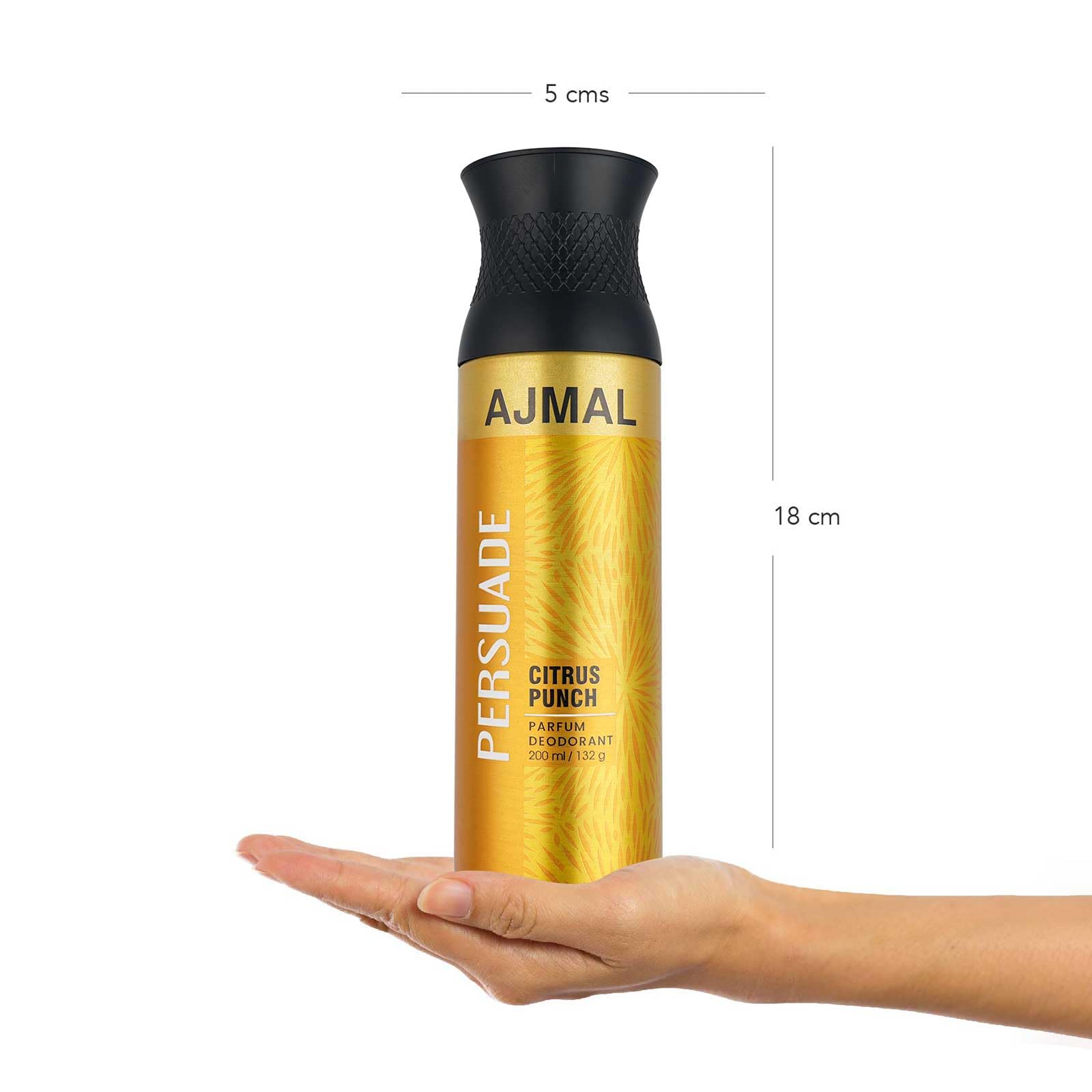 AJMAL Persuade Deodorant Spray Aromatic Fragrance 200 Ml Casual Wear For Men & Women + 2 Parfume Testers Free, Pack Of 1