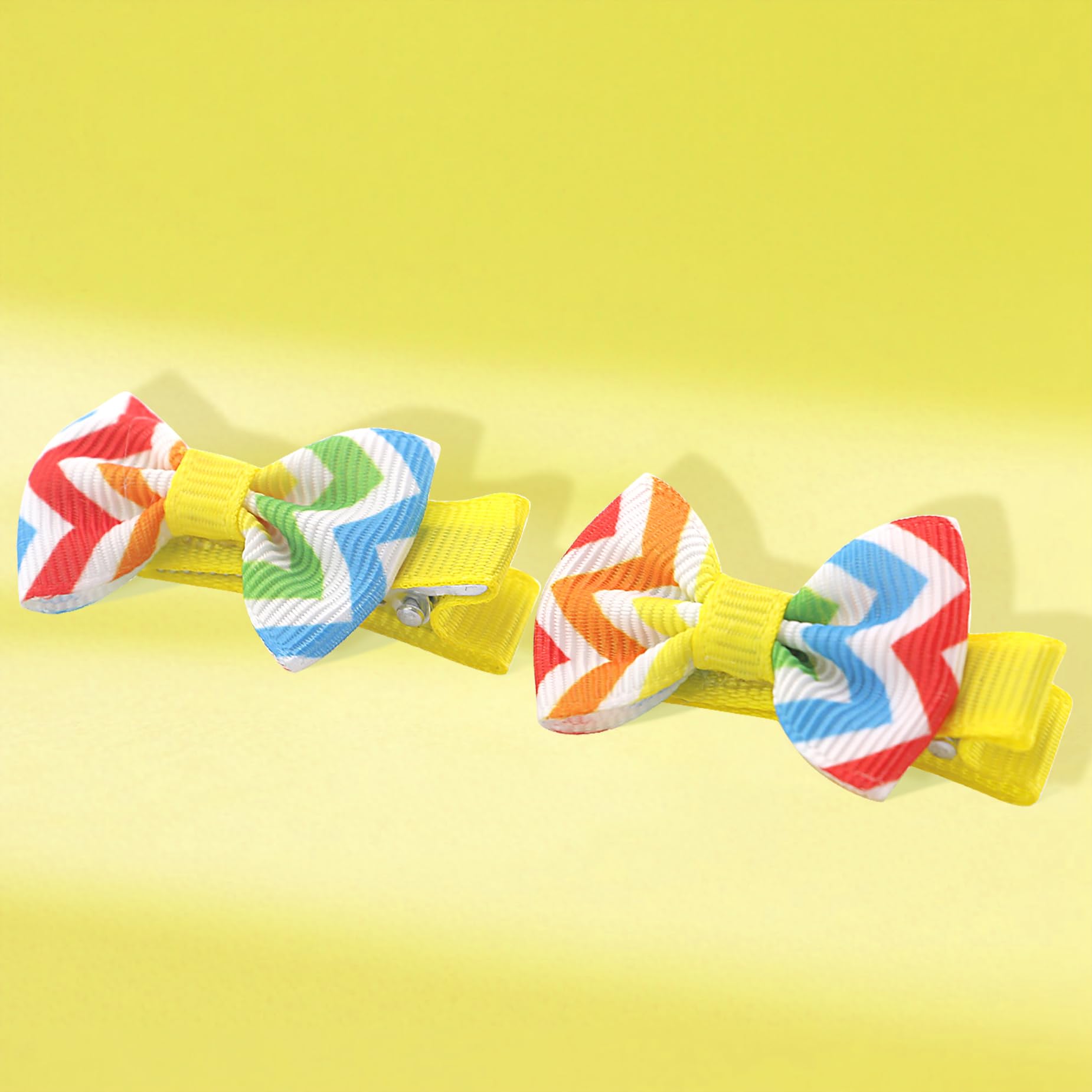 60Pcs Baby Girl Hair Bows 1.6 inch Mini Tiny Small Fully Lined Clips for Infant Toddlers (30 pairs)