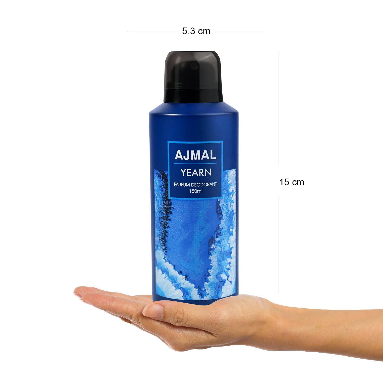 Ajmal Yearn Deodorant Aquatic Perfume 150ML Long Lasting Scent Spray for Men, Online Exclusive