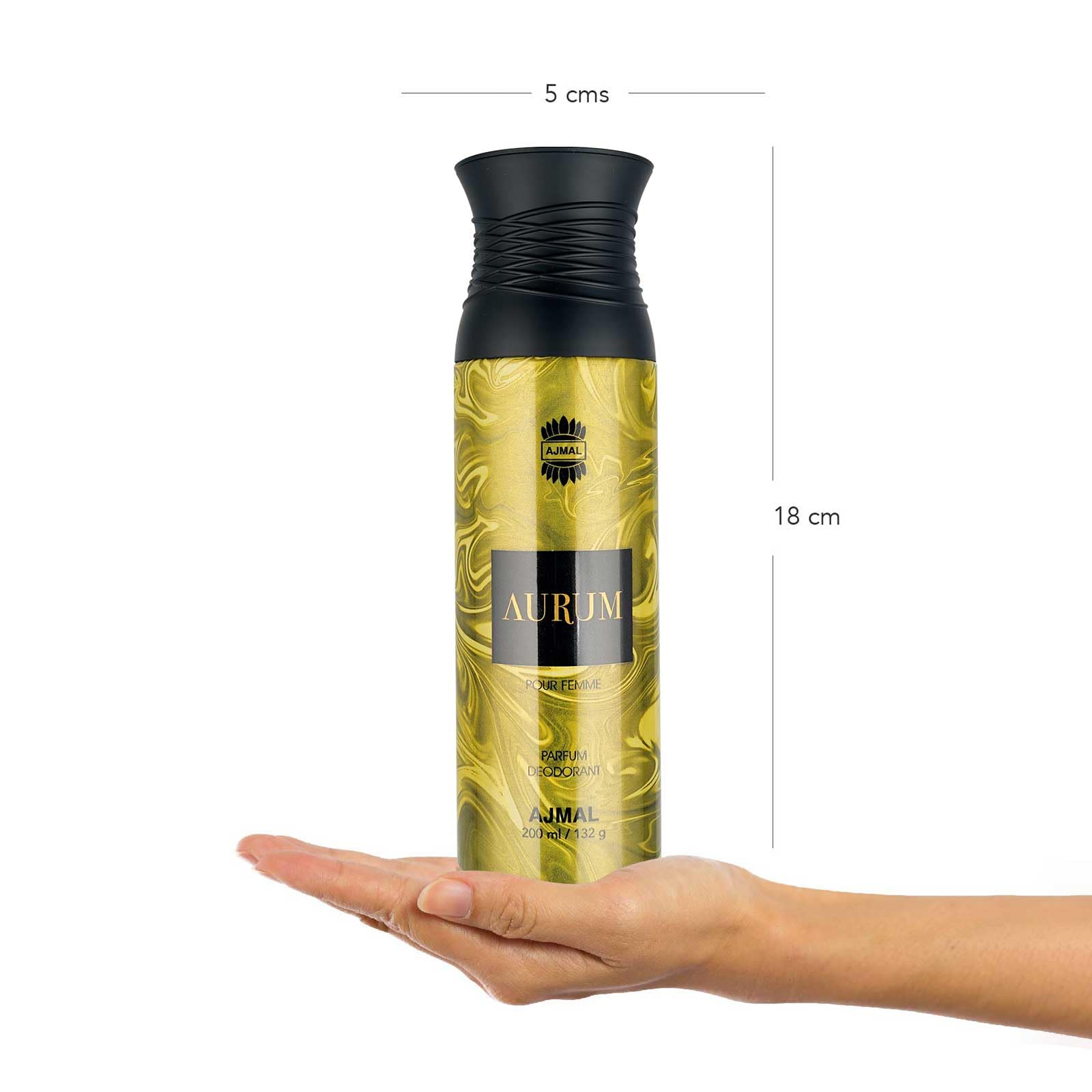 AJMAL Aurum Perfume Deodorant Jasmine 200Ml Body Spray Gift For Women