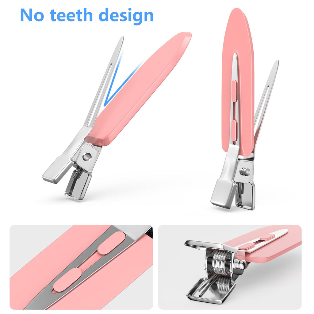 Lot de 30 pinces à cheveux en métal de type alligator, pinces de coiffure à bec de canard avec trous, épingles à cheveux argentées robustes pour femmes, nœuds DIY et usage domestique (30 tailles mixtes)