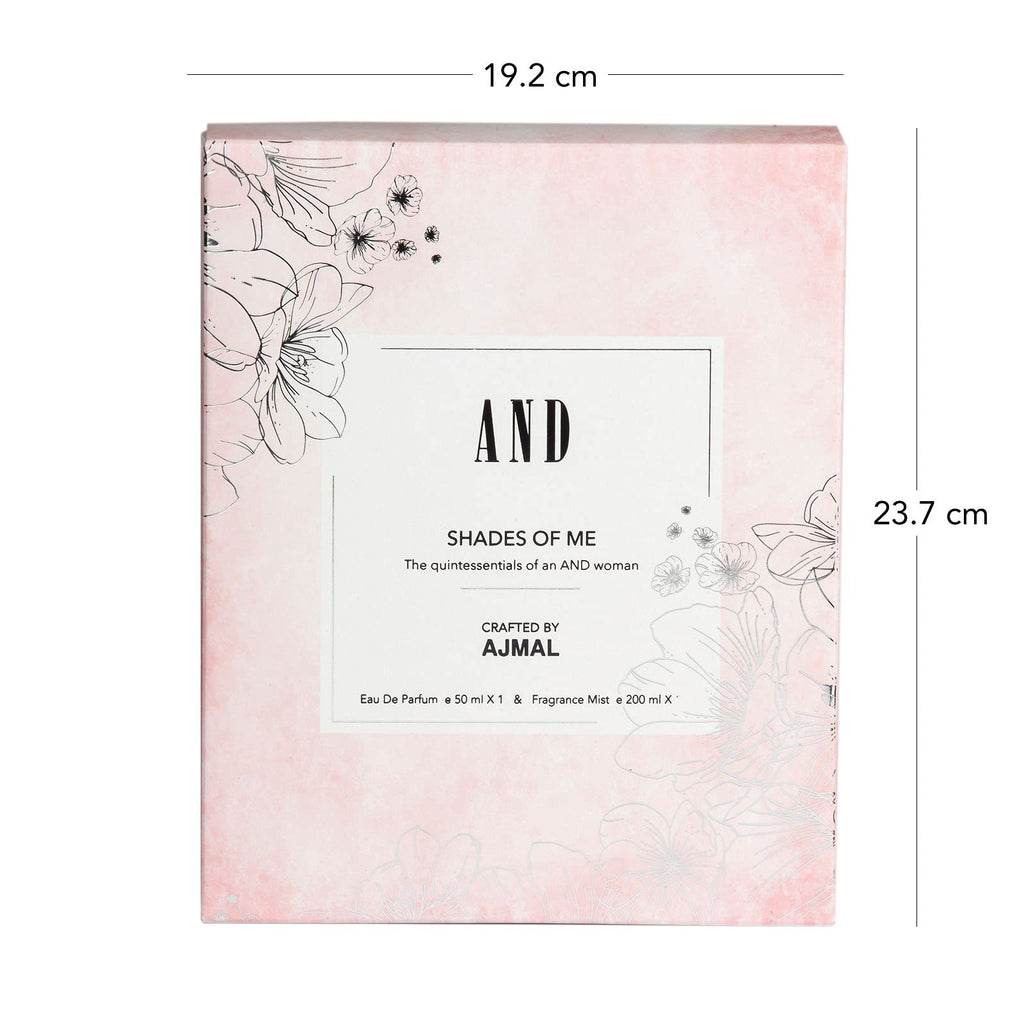 AND Love Muse Perfume Gift Pack for Women | 50ml Eau De Parfum for Women + Body Spray | Perfume for Woman with Jasmine & Lily Notes | Floral-Fruity Fragrance |.Versatile Office/Work Cologne for Woman