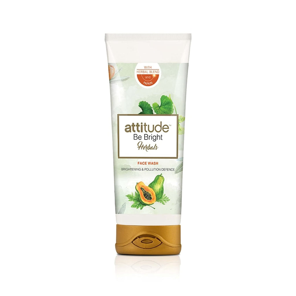 Amway Attitude Be Bright Herbals Exfoliating Face Wash, 100ml Pack