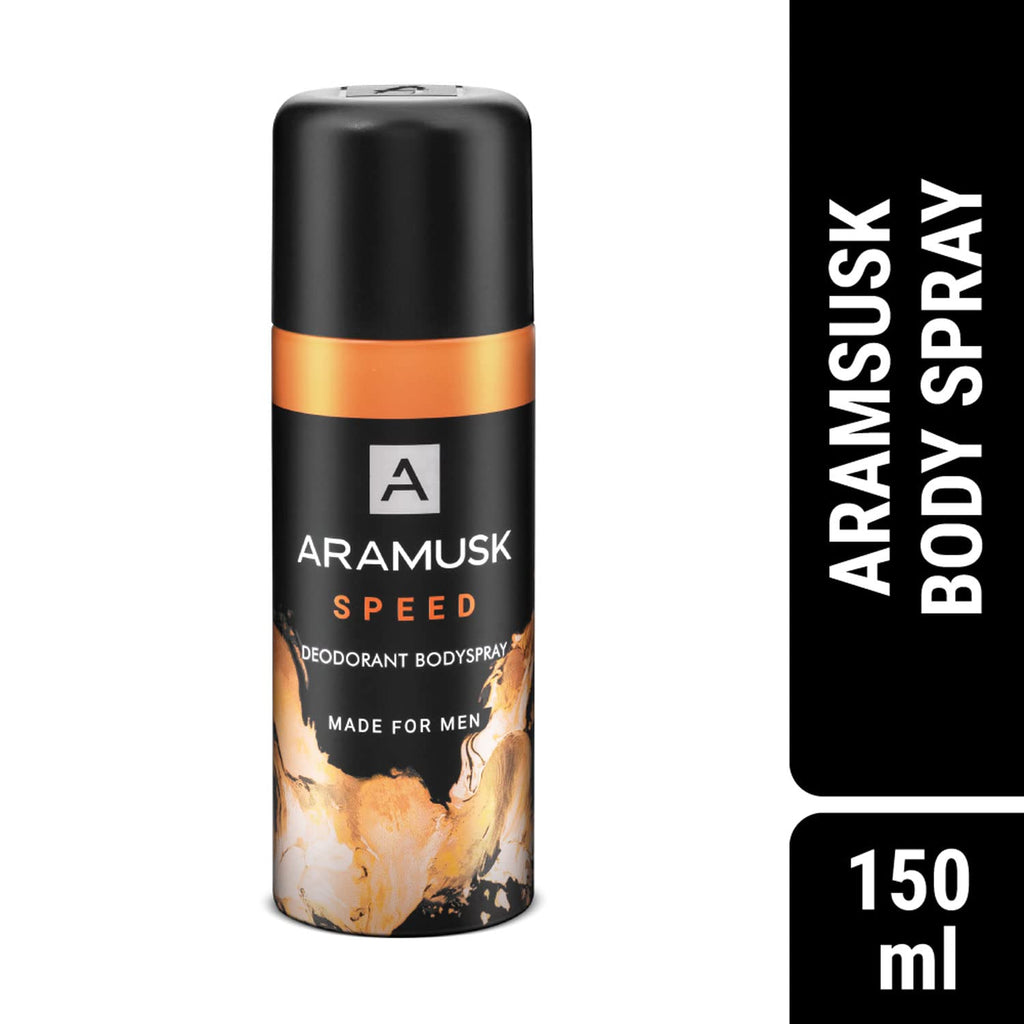 Aramusk Speed Deodorant for Men| Sportswear Body Spray for Men| Long Lasting Fragrance| 150ml