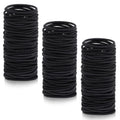 Anezus 250 Pcs 3mm Black Elastics Small Hair Ties Hair Bands Accessories for Girls: Black Elastics(3mm)