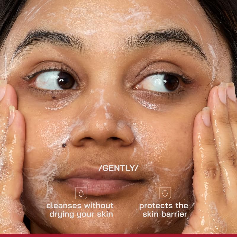 /PHD/Nettoyant Hydratant à la Céramide et à l'Acide Hyaluronique | Gel nettoyant visage non desséchant pour tous types de peau | Nettoie en douceur, hydrate et protège la barrière cutanée | Sans parfum | 100 ml