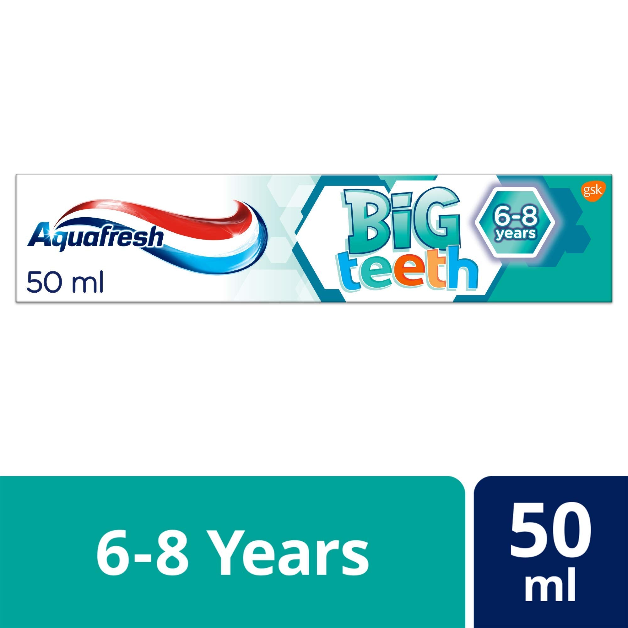 Aquafresh My Big Teeth Cavity Protection, Enamel Protection Toothpaste (50 Ml, 6 And More Years)
