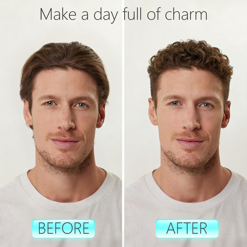 2 Pcs Texture Comb, Voluminous Wide-Toothed Hair Comb, Apparatus Maximum Lift Roots Volume Tool, Barber Wide Fine-Toothed Dual-Purpose Set, ABS Plastic with Textured Grip Tool for Men (Black+Grey)