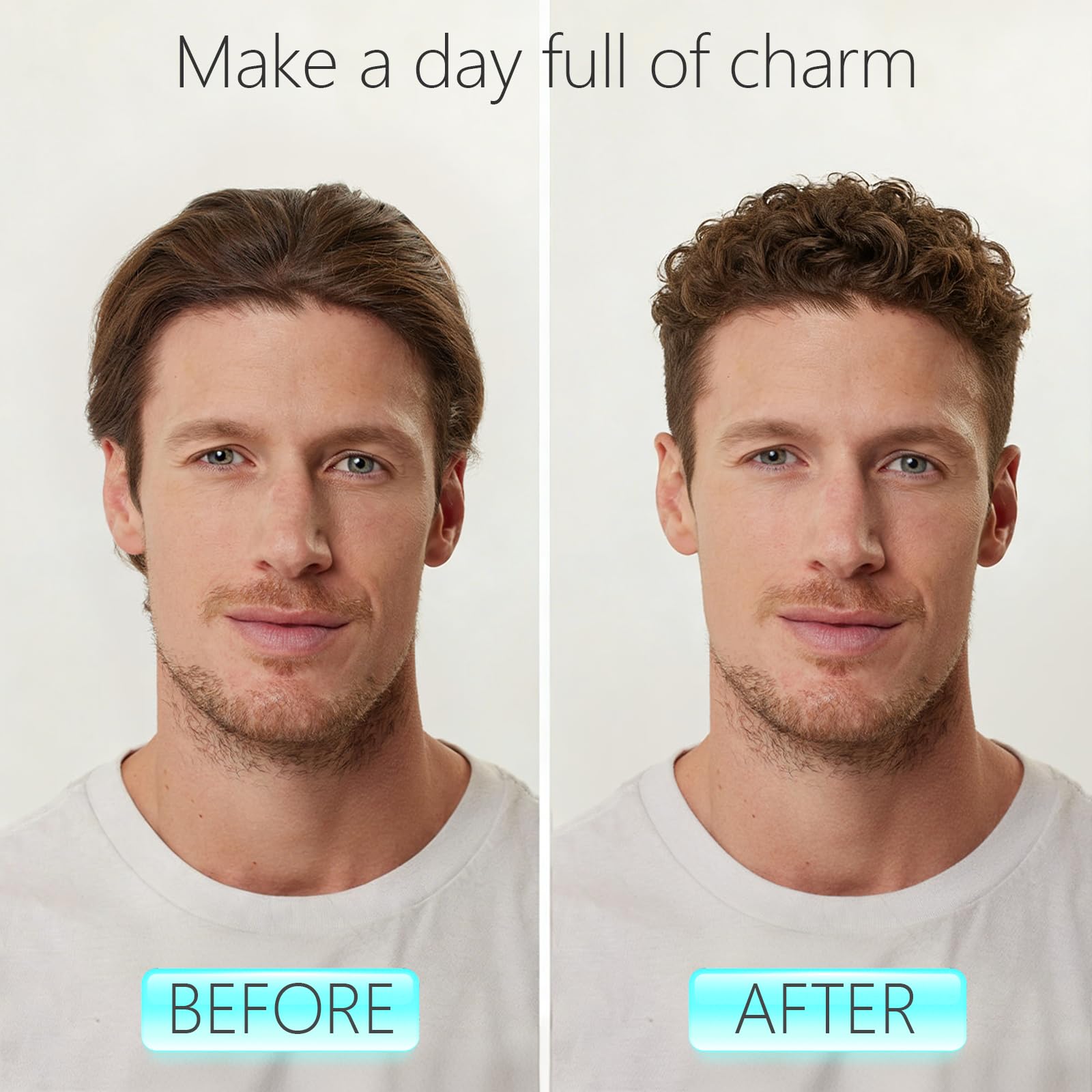 2 Pcs Texture Comb, Voluminous Wide-Toothed Hair Comb, Apparatus Maximum Lift Roots Volume Tool, Barber Wide Fine-Toothed Dual-Purpose Set, ABS Plastic with Textured Grip Tool for Men (Black+Grey)