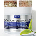 Anti Dandruff Scalp Scrub for Men and Women | Hair Treatment with Tea Tree Oil & DHT Blockers | Removes Dandruff, Soothes Itchy Scalp and Boosts Hair Growth | Enriched with Mineral Complex