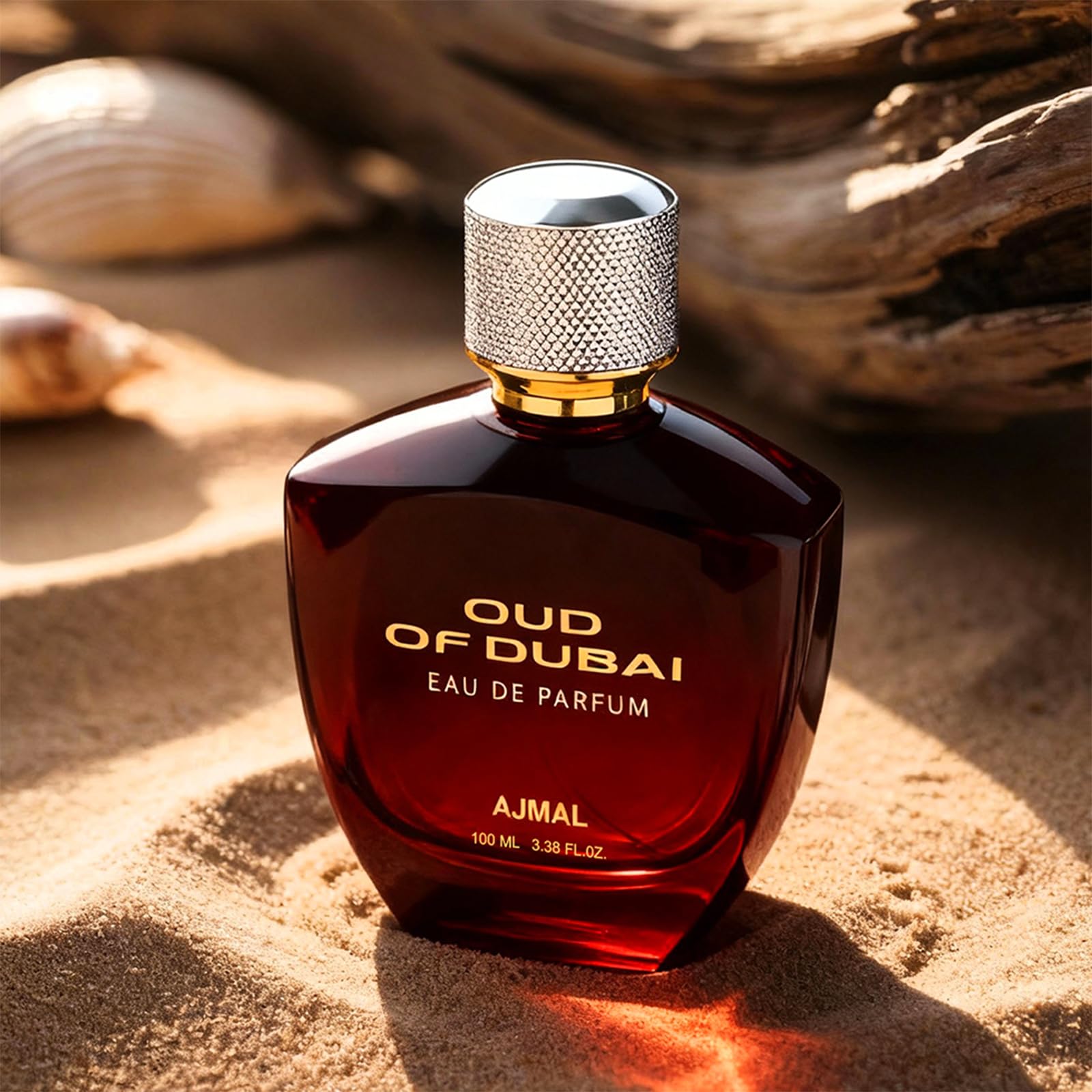 Ajmal Oud of Dubai Perfume for Men | 100ml Men Eau De Parfum | Perfume for Men with Oud, Woody & Musky Notes | Spicy Floral Fragrance | Versatile Office/Work Cologne