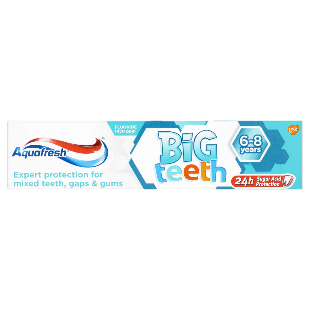 Aquafresh My Big Teeth Cavity Protection, Enamel Protection Toothpaste (50 Ml, 6 And More Years)