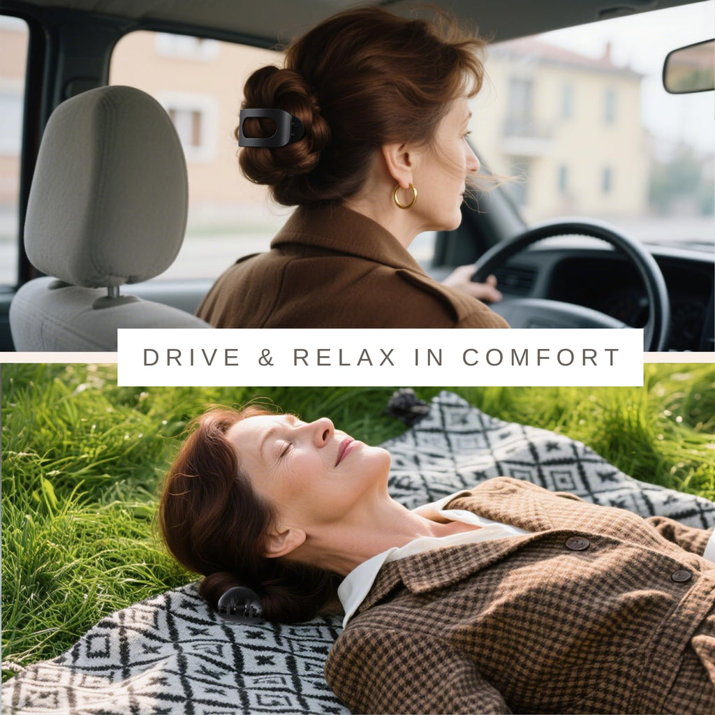 8 Pack Flat Hair Clips for Women – Large Matte Rectangle No-Slip Claw Clips, Strong Hold Square Hair Accessories for Thick & Thin Hair, Lay Flat Design for Work & Daily Styling