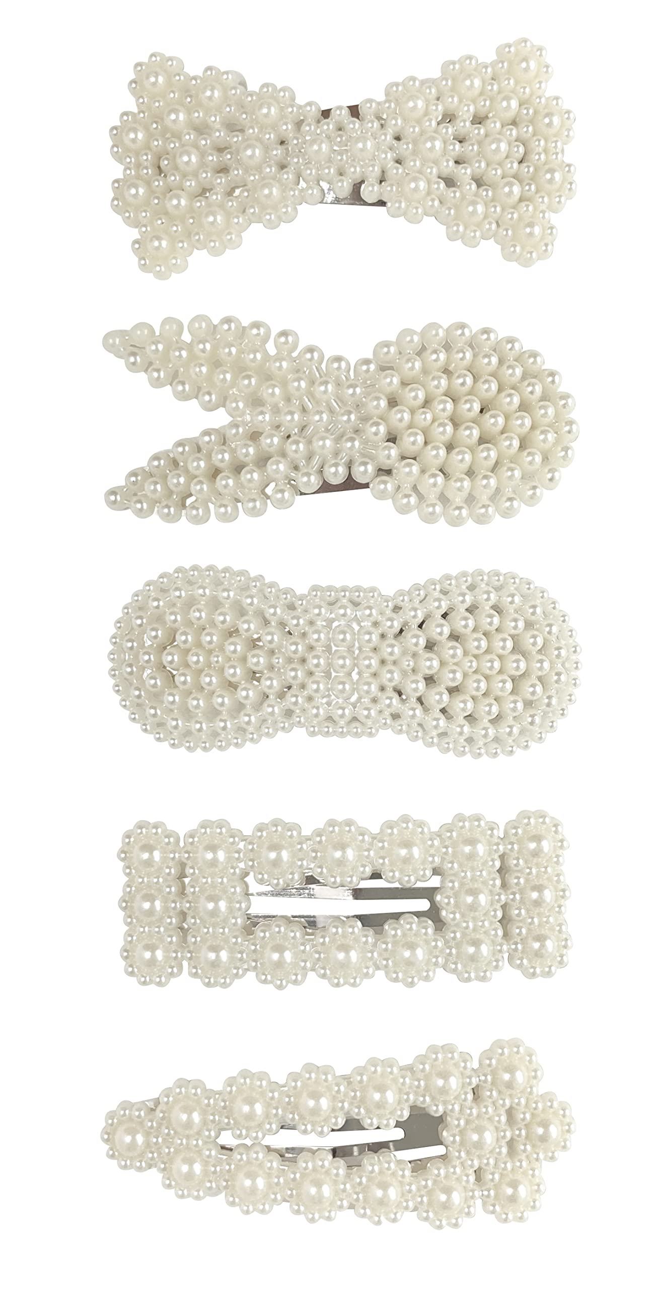 ANNACREATIONS 5 Pcs Hair Clip for Women and Girls, Multicolour