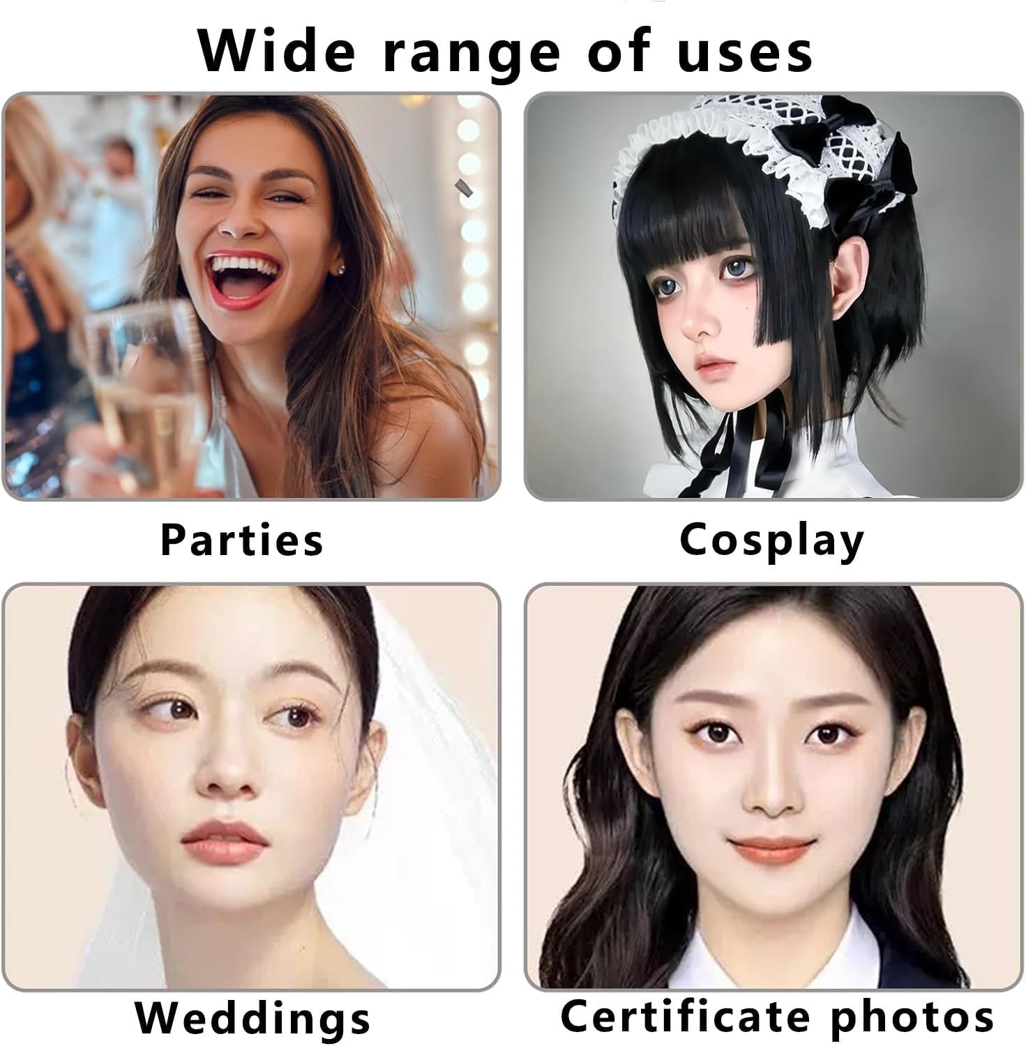 80PCS Ear Correctors Adults, Ear Corrector, Ear Corrector for Prominent Ears Support, 80 PCS Transparent Silicone Ear Stickers, Comfortable and Discreet Solution for Wear