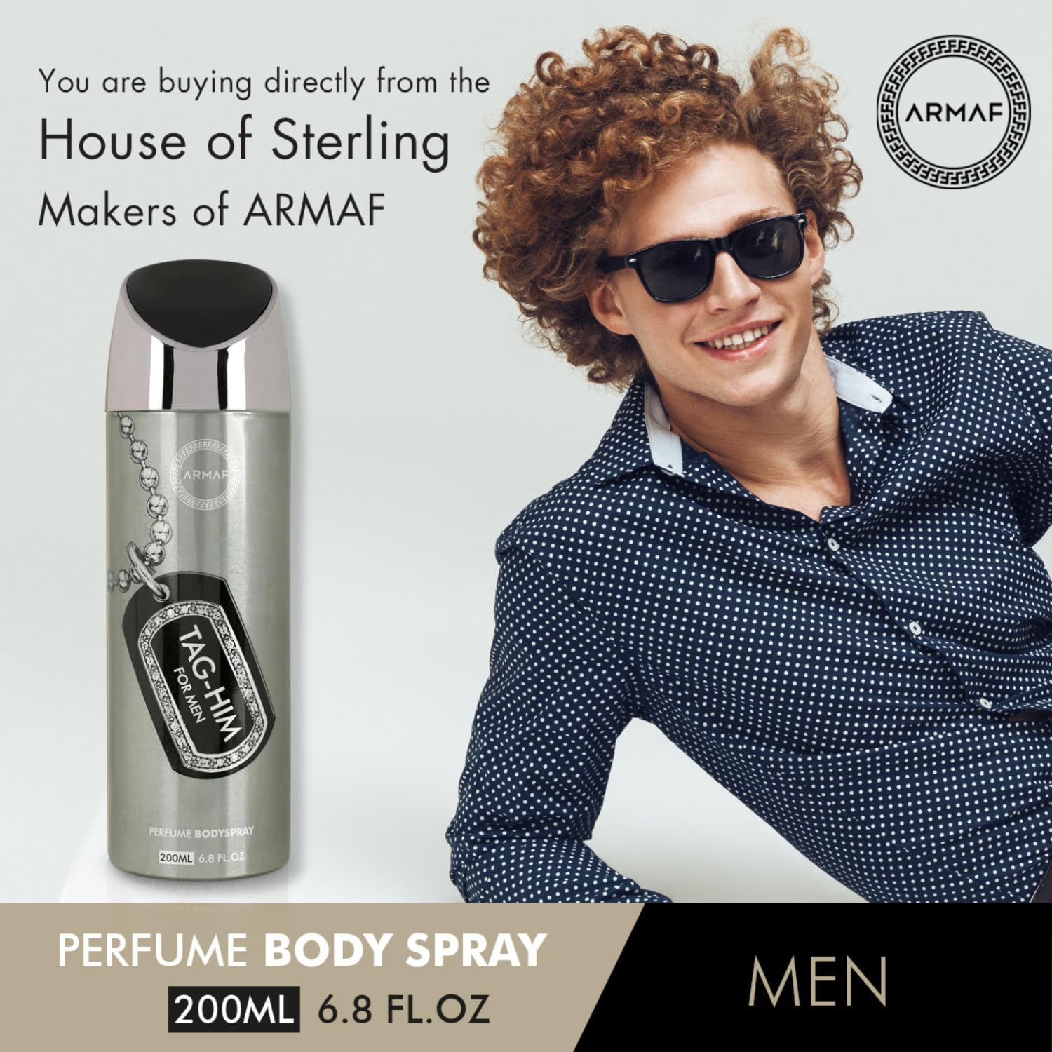 ARMAF (UAE) Tag-Him For Men Deodorant, 200ml