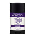 American Provenance Natural Deodorant, Lavender, 2.75 oz/75 gr