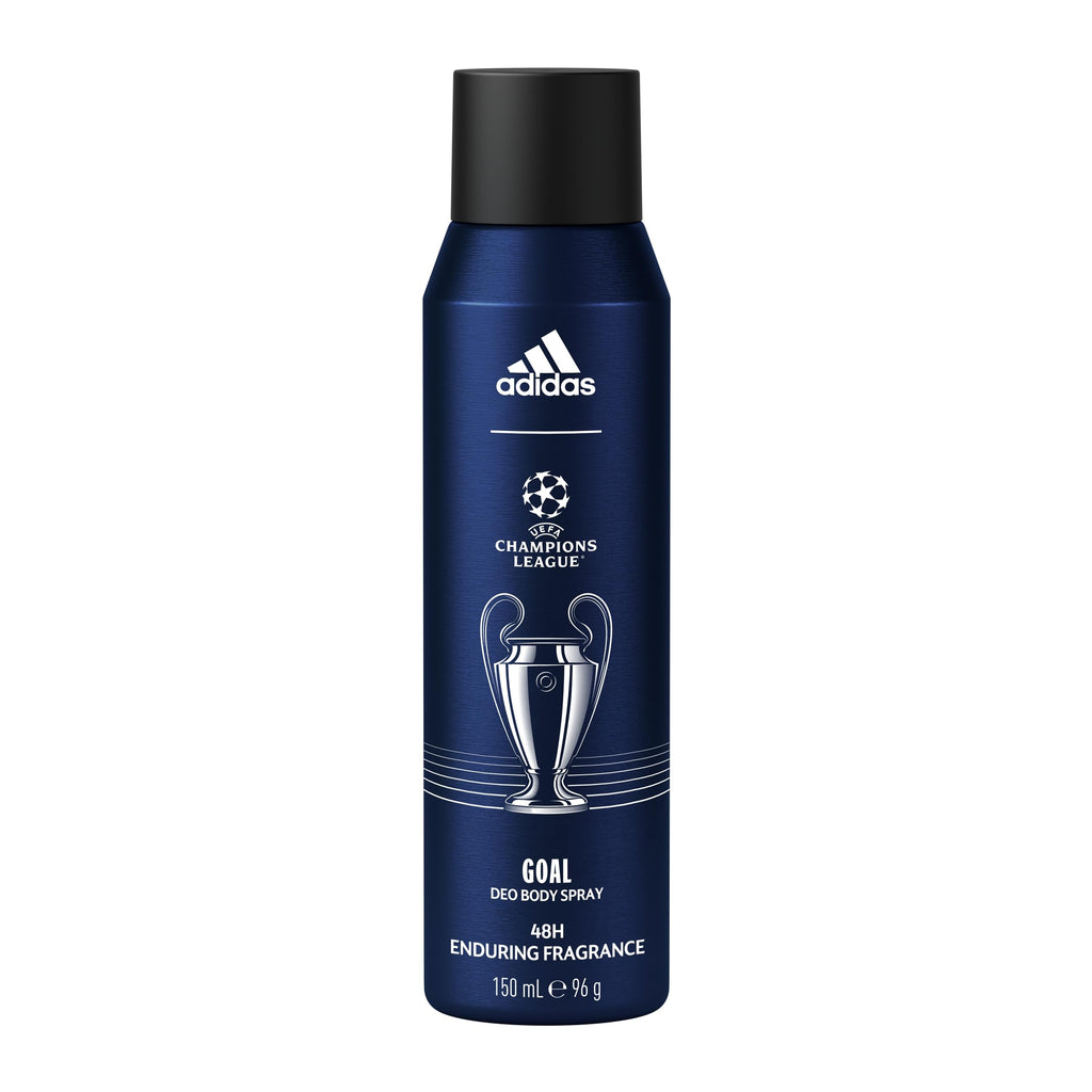 Adidas UEFA Champions League Goal Deodorant Spray for Men - 96g