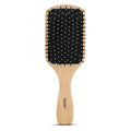 AGARO Wooden Paddle Hair Brush with Strong & flexible nylon bristles having Anti static ball tips, For Grooming, Straightening, Smoothing, Detangling Hair, ideal for Men, Women & Kids.