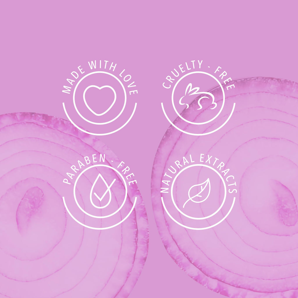 Anyeluz Onion Shampoo and Conditioner Set - Salt Free & Keratin Safe - Hair Growth Duo with Onion Extract and Biotin - 16.9 Fl Oz (Pack of 2)