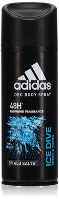 adidas Unisex Ice Dive Fresh Scent Deodorant Spray 150Ml, Pack Of 1