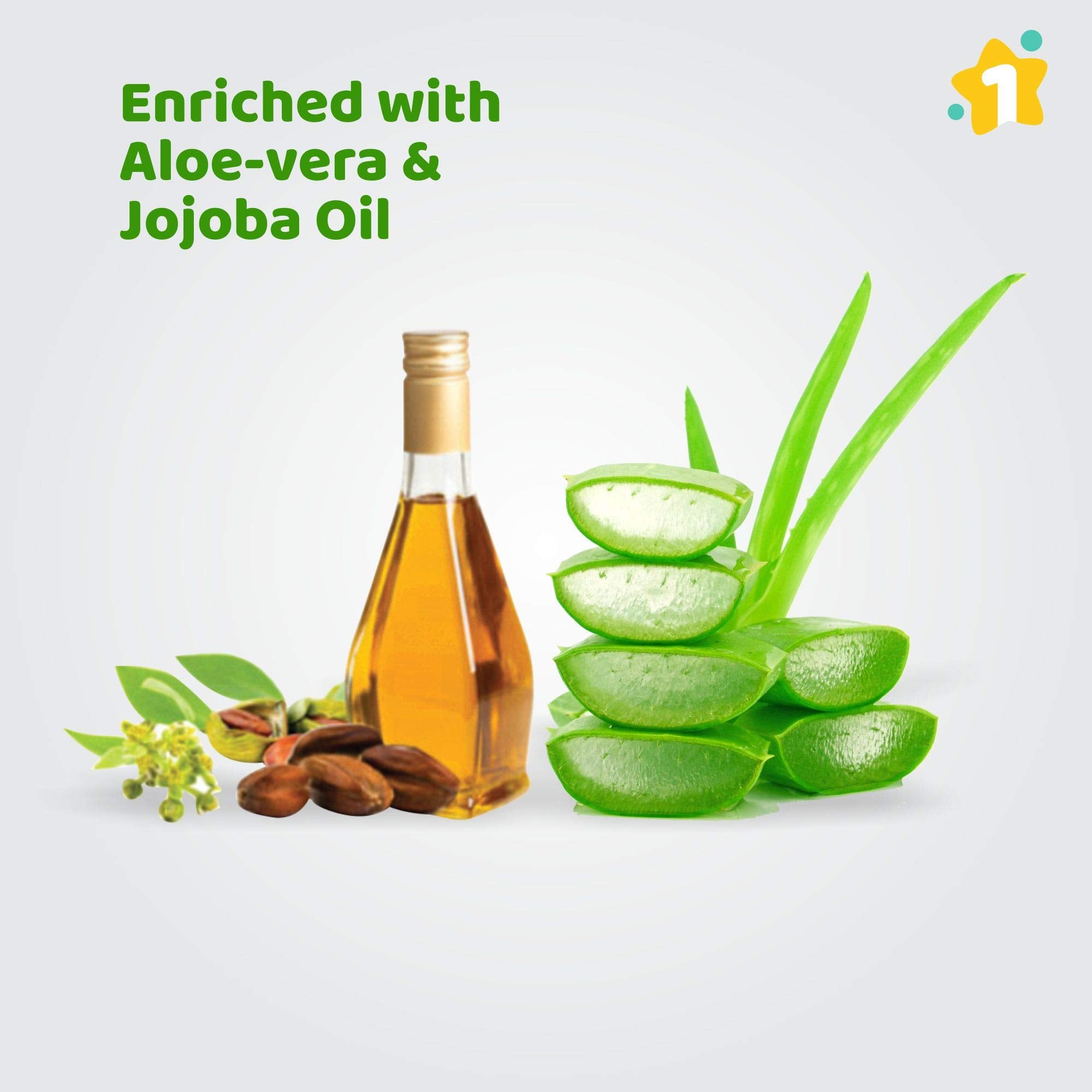 1st Step Baby Wet Wipes Enriched With Aloe-Vera And Jojoba Oil (80Pcs, Pack Of 3)