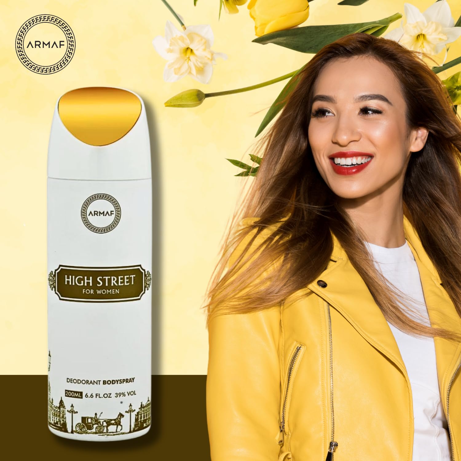 ARMAF High Street & Vanity Femme Essence Liquid Deodorant For Women - 200Ml Each (Pack Of 2) | Ideal For Gifting | Everyday Use