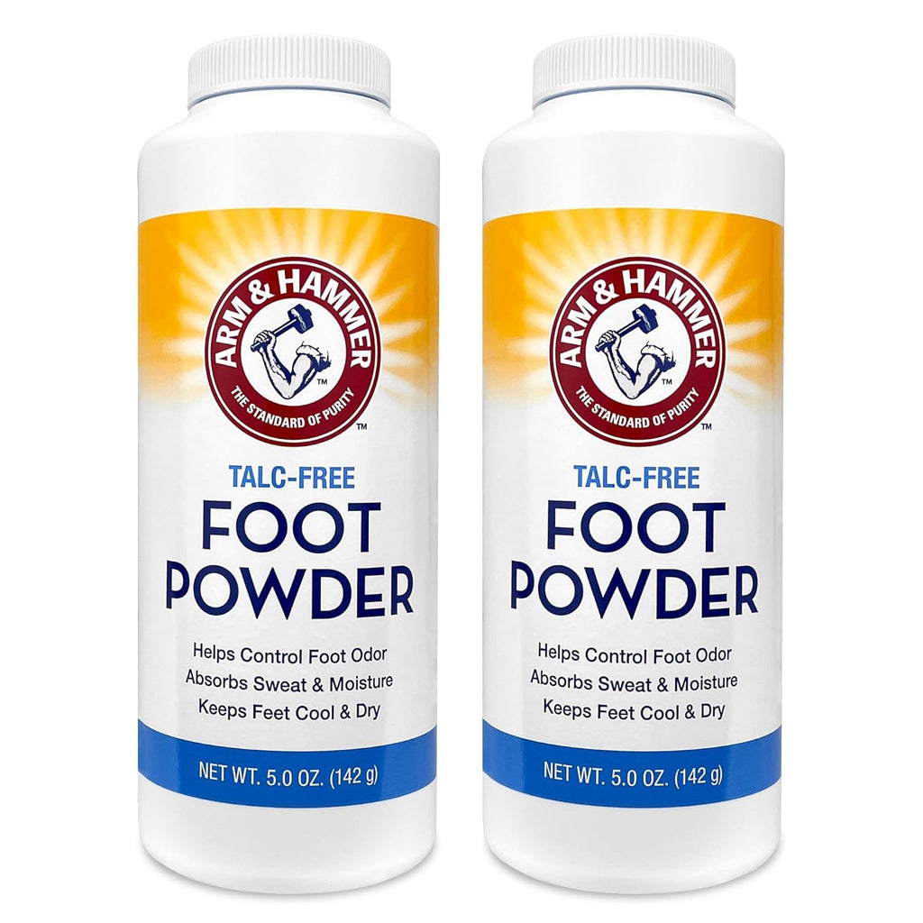 Arm & Hammer Talc-Free Foot Powder 5.0 OZ (Pack of 2)