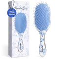 AIMIKE Porcelia Qing Detangler Brush, Pain-Free Detangling Brush with Soft FlexGlide Bristles, No Breakage or Pulling, Paddle Hair Brushes for Women Girls, Fast & Gentle Detangling for Thin Fine Hair
